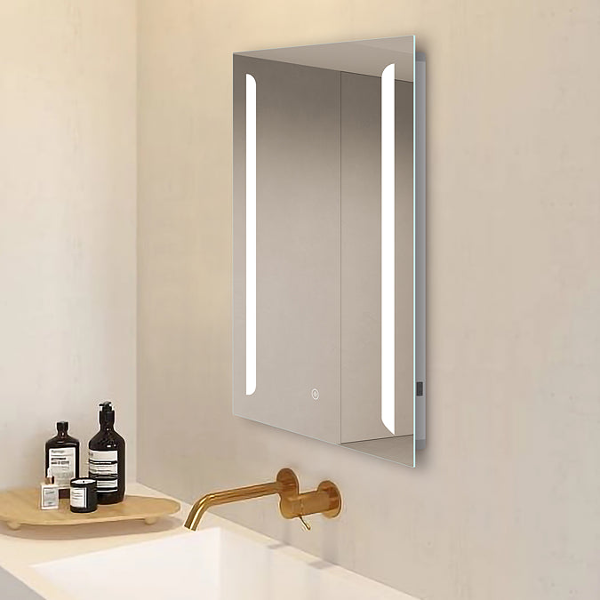 Calgary 500x700mm LED Mirror incl. Touch Sensor, Anti-Fog + Shaving Port