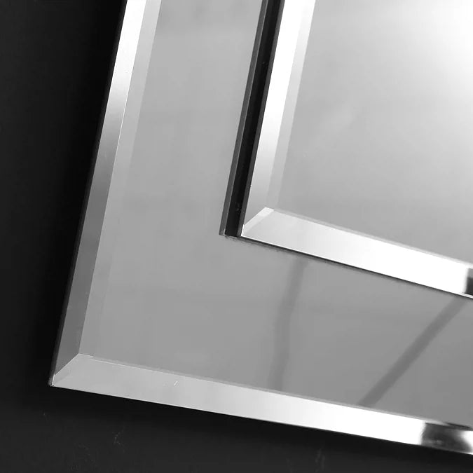 Trafalgar 500 x 700mm Rectangular Bevelled Bathroom Mirror