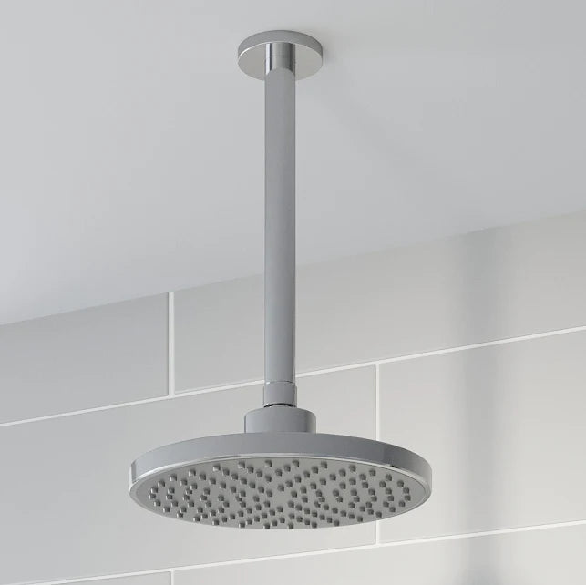 Essentials Concealed Stick Shower with Ceiling Mounted Fixed Shower Head