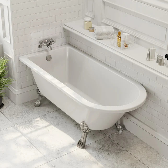 Park Lane Worcester Freestanding 1500 x 755mm Bath With Dragon Feet