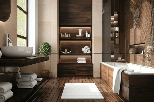 Straight bath suites