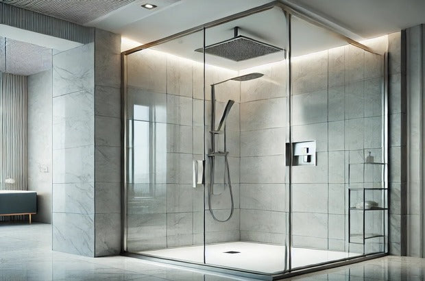 Square shower enclosures